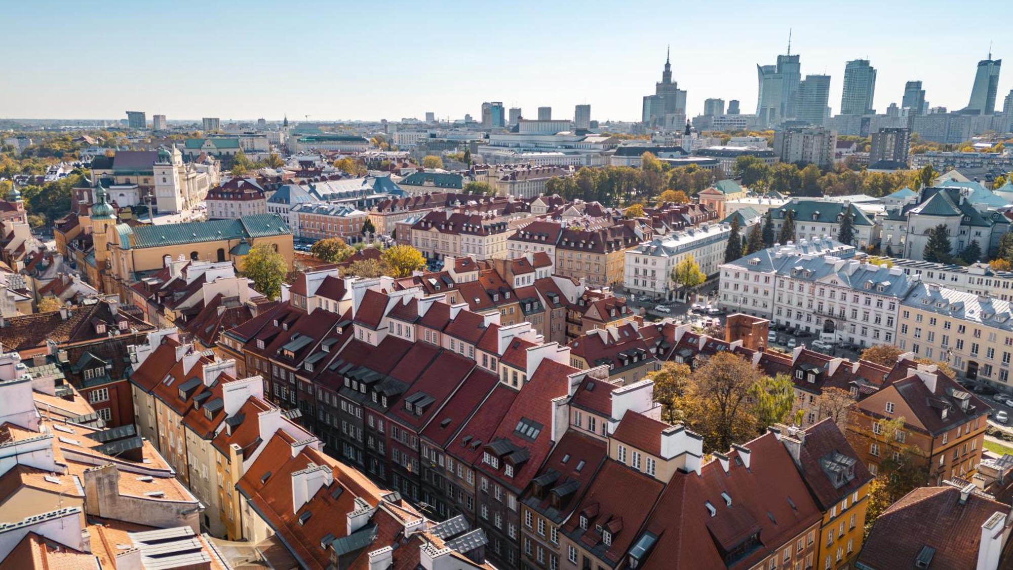 Close-golden - Huge - 13 People - 150m2 - Stare Miasto Apartment Warsaw